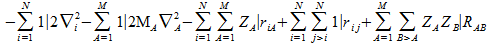 Molecular Hamiltonian